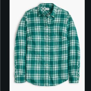 JCrew Factory flannel shirt. NWT